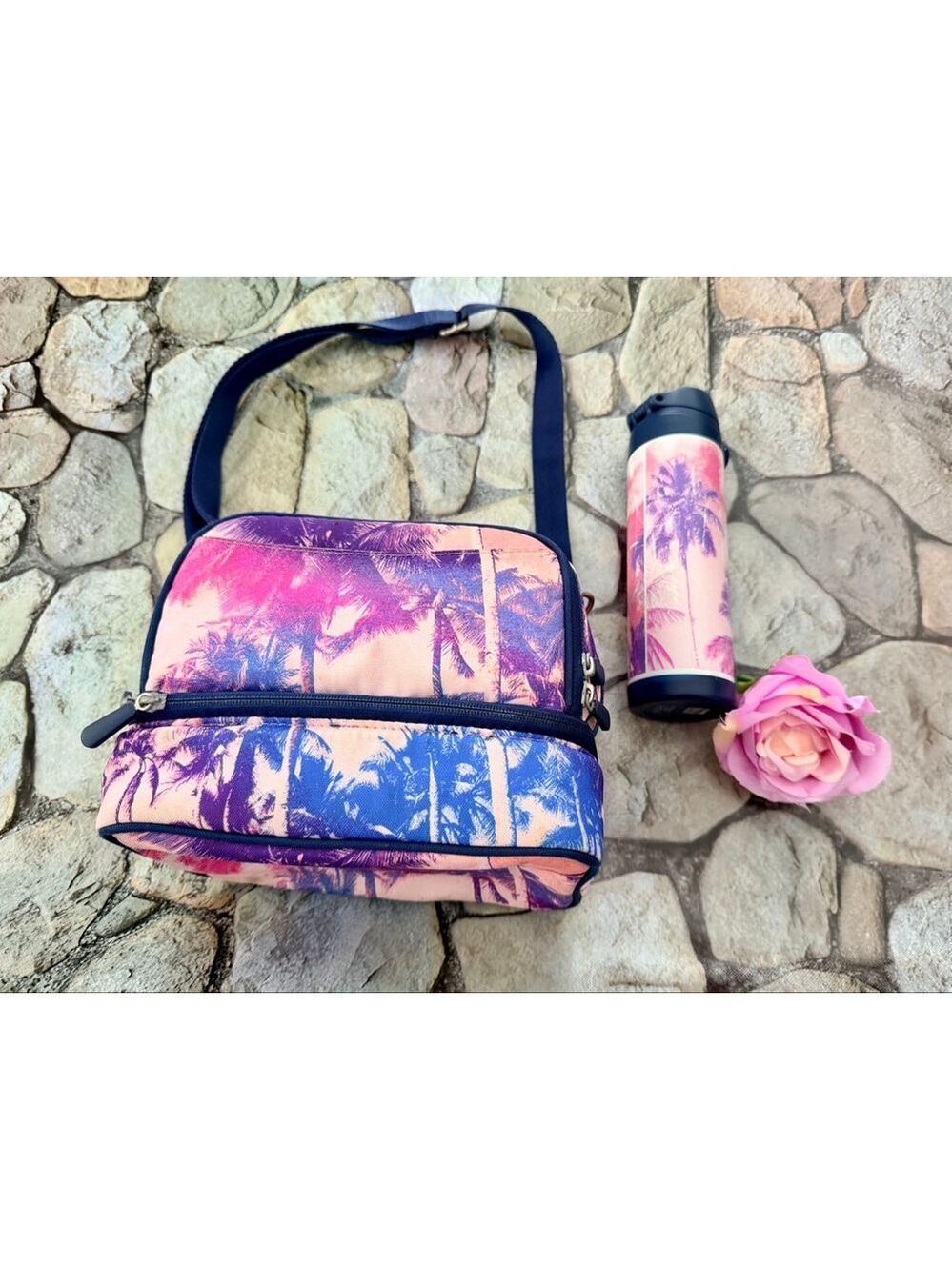 Pottery barn lunch bag and water bottle